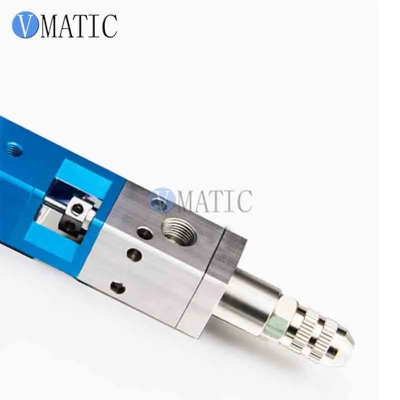 Manual Pneumatic Dispensing Valve - 1/8" NPT for UV Glue & Epoxy - Thumb Push Control, Anti-Drip, Precision Flow - Free Shipping