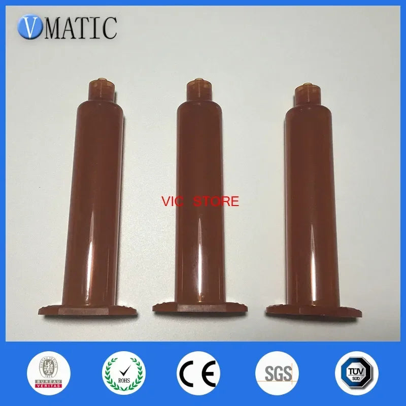Industrial 10ml Pneumatic Dispenser ▶ Luer Lock for PCB/Sealant🚚Amber