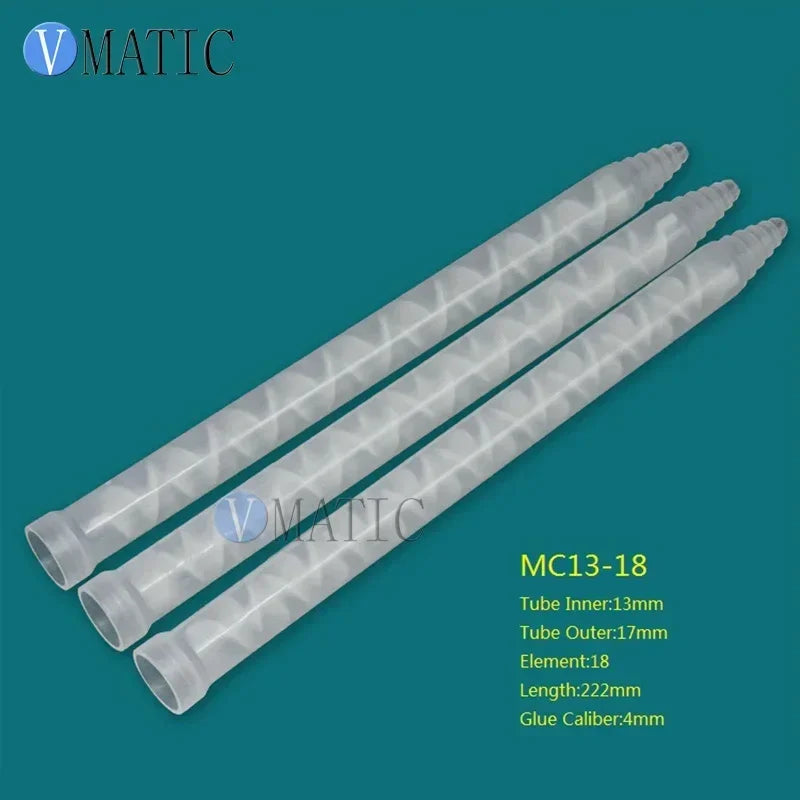 Free Shipping Plastic Resin Static Mixer Ms13-36 Mixing Nozzles For Duo Pack Epoxies (Yellow Core)