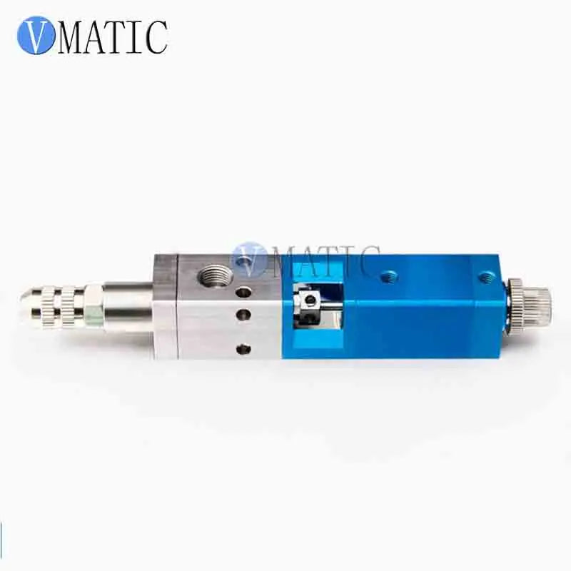 Manual Pneumatic Dispensing Valve - 1/8" NPT for UV Glue & Epoxy - Thumb Push Control, Anti-Drip, Precision Flow - Free Shipping