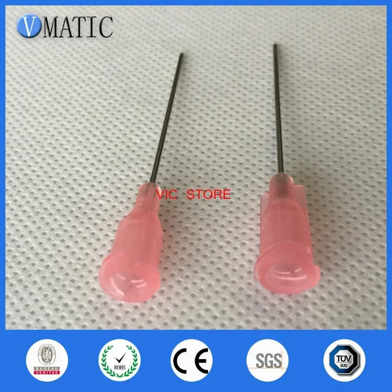 ‌100Pcs 20G 1.5" Industrial Dispensing Tips | TE Premier Steel Needles for Adhesive Controller Free Shipping‌
