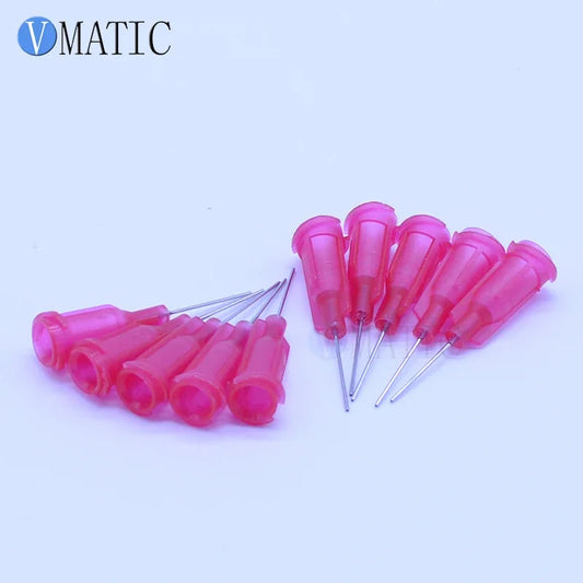 Free Shipping 100Pcs 0.5'' 25G Dispensing Needle 1/2 Inch