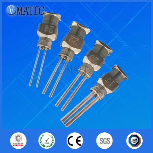 Free Shipping hot 8G-27G Dual Metal Dispensing tips dispensing needle with factory price