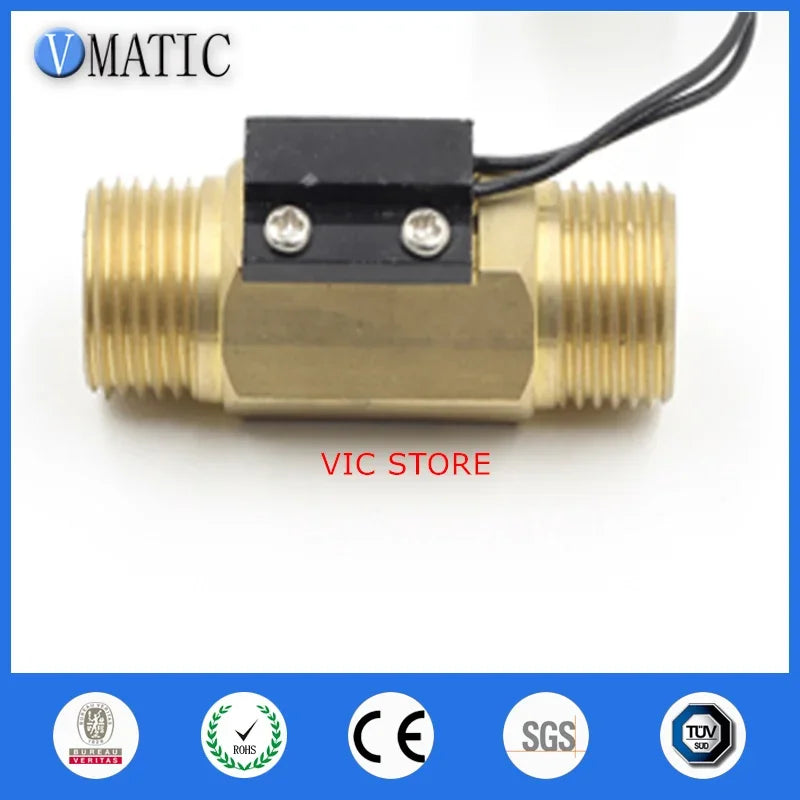 Free Shipping VC2260 Electronic Fuel Sensor Housing Brass Water Flow Control Switch