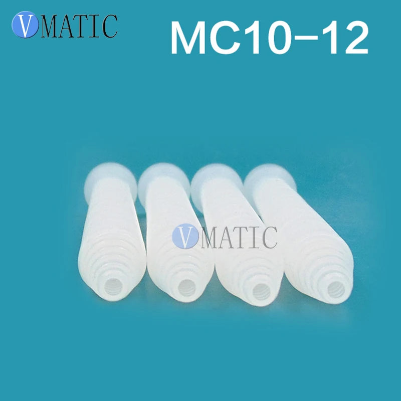 Free Shipping Resin Static Mixer MC10-12 Mixing Nozzles For Duo Pack Epoxies (White Core)