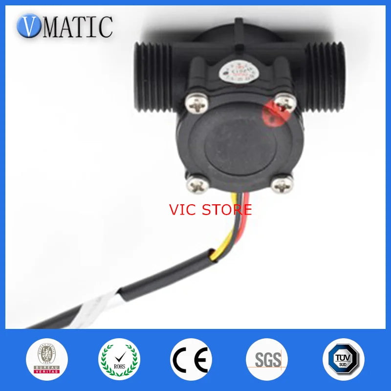 High Quality Micro Meter Liquid Hall Effect Magnetic Switch VCA168-4 Water Flow Rate Sensor