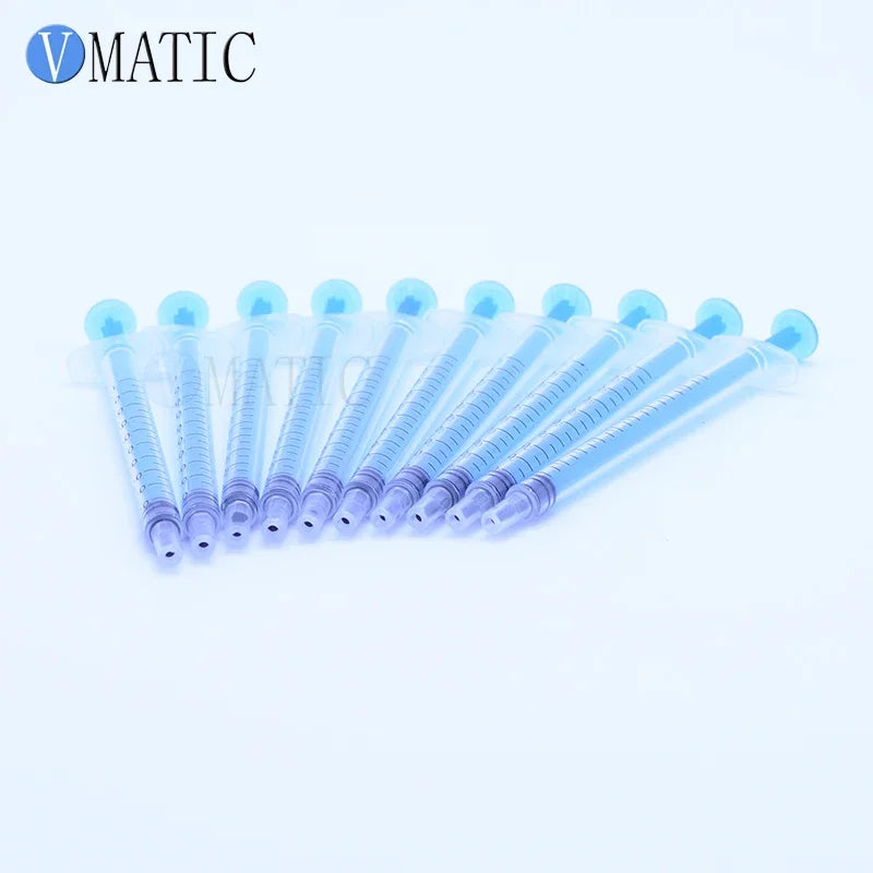 Free Shipping 10 Sets/ Lot Dispensing Syringes 1cc 1ml Plastic Syringe With Orange Color Syringe Cap Stopper