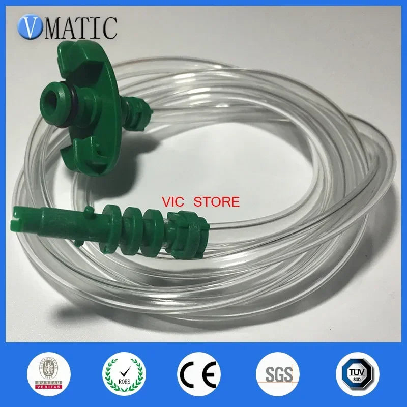 Free Shipping Quality EFD 5 Sets Glue Dispensing 3cc/ml Pneumatic Syringe Barrel Valve Robot Adapter With Syringe Piston