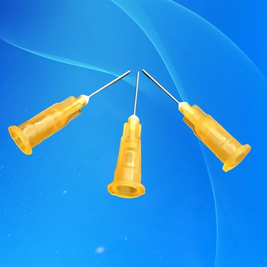 ‌100pcs 25G 1/2" Industrial Dispensing Kit | Plastic Syringe with Steel Blunt Tip Free Shipping‌