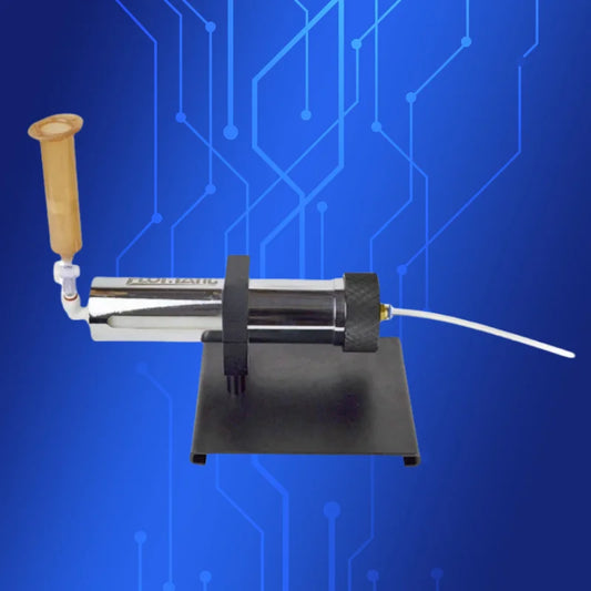 Free Shipping Glue Dispensing Manually Operated Syringe Fillers For 12OZ Cartridge Dispensing Syringe Fillers With Wood Stand