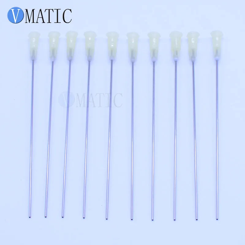 High Quality 20G Blunt Tip Needle Fill 10cm Long For Liquid Dispenser Adhesive Glue Ink Refilling 100mm Length Dispensing Needle