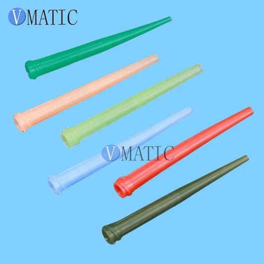 Free Shipping Precision Slant-Tip Dispensing Needle - 60mm Plastic Base TT Thread