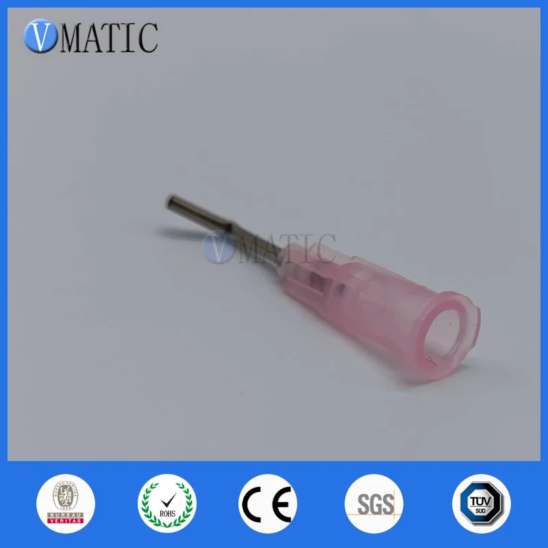 Free Shipping 100 Pieces 18G 45 Bent Degree 0.5'' Glue Dispensing Needle Bayonet Type Needles 1/2 Inch