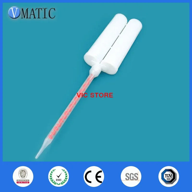 Free Shipping Two Component Cartridge 1:1 For 400ml/cc Dispensing Dispenser Gun Cartridge With Static Mixer