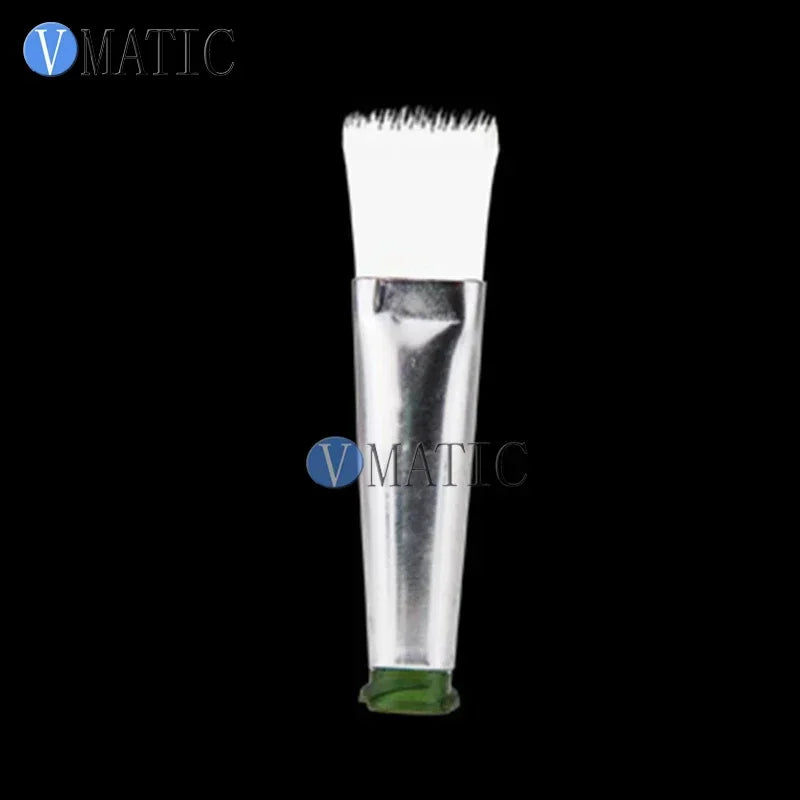 Free Shipping 10Pcs 18G Flat 11mm Width Glue Dispensing Needle Brush Tips