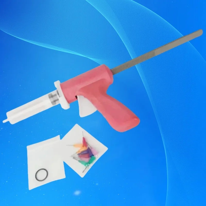‌Industrial Adhesive Applicator Gun | Dual-Calibrated 30-55mL for Potting Compound & Epoxy Dispensing (2-Piece Kit)‌