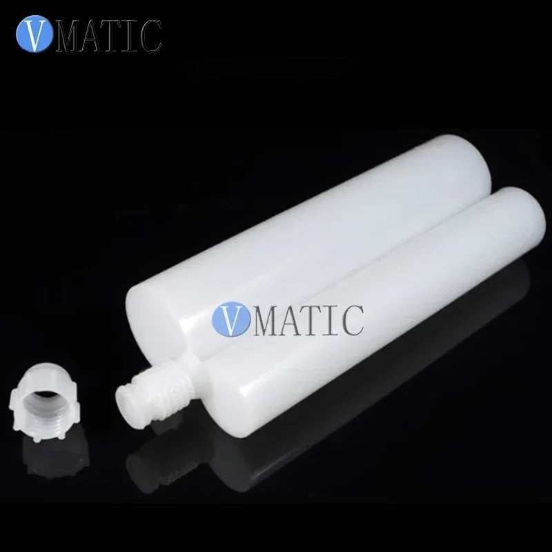 Qulity Plastic Two Component AB Glue Mixing Cartridge 450 Ml Cc 2:1 Ratio With Piston & Static Mixer