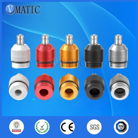 Free Shipping 330ML Aluminum Caulking Cartridge with Silicone Liner, Luer Lock Tip, Metal Adapter & Cap (Optional Needle)