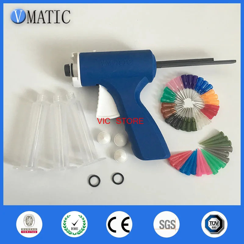 Free Shipping Quality Assurance 10 cc / ml Caulk Gun With Needles