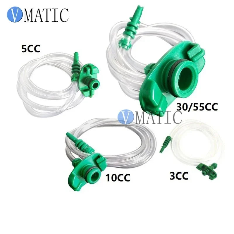 Recommendation 30CC+10CC+5CC+3CC Liquid Dispenser Solder Paste Adhesive Glue Syringe + Dispensing Needle Tip Freeshiping