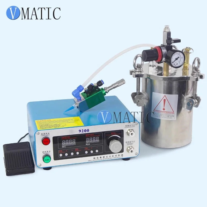 Dispenser Machine Fast-Drying Glue Automatic Precision Dispensing Pneumatic Equipment with Single Component Valve & Controller