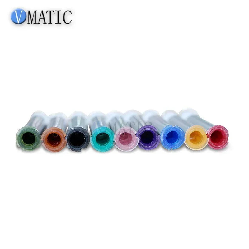 Free Shipping Glue Dispense Round Dia 7mm Screw Thread EFD Soft Needle Brush