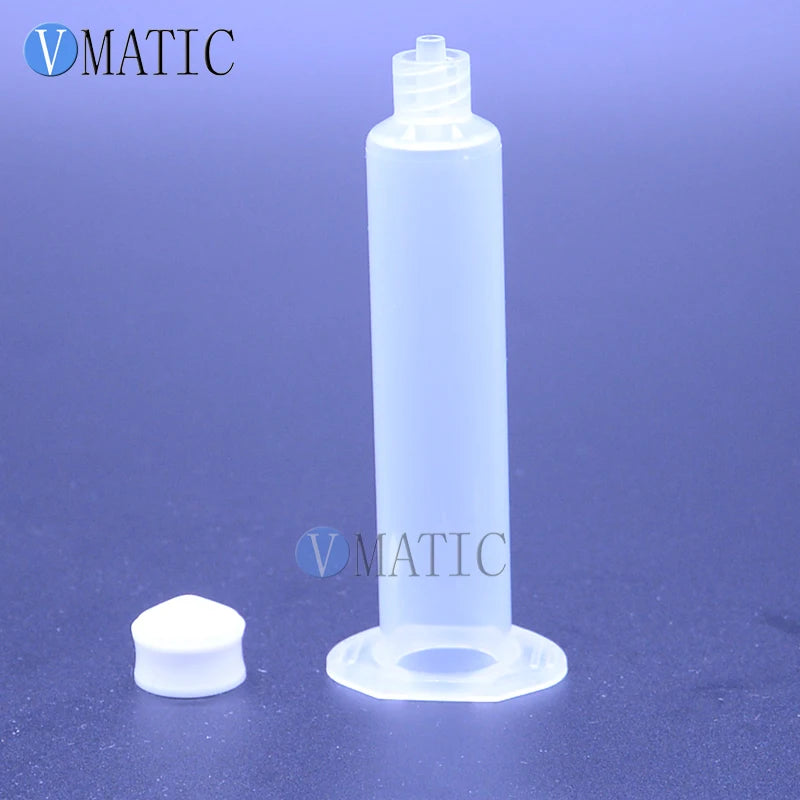 Free Shipping 30cc/ml US Style Dispenser Plastic Pneumatic Syringe Transparent Dispensing Syringes With Piston