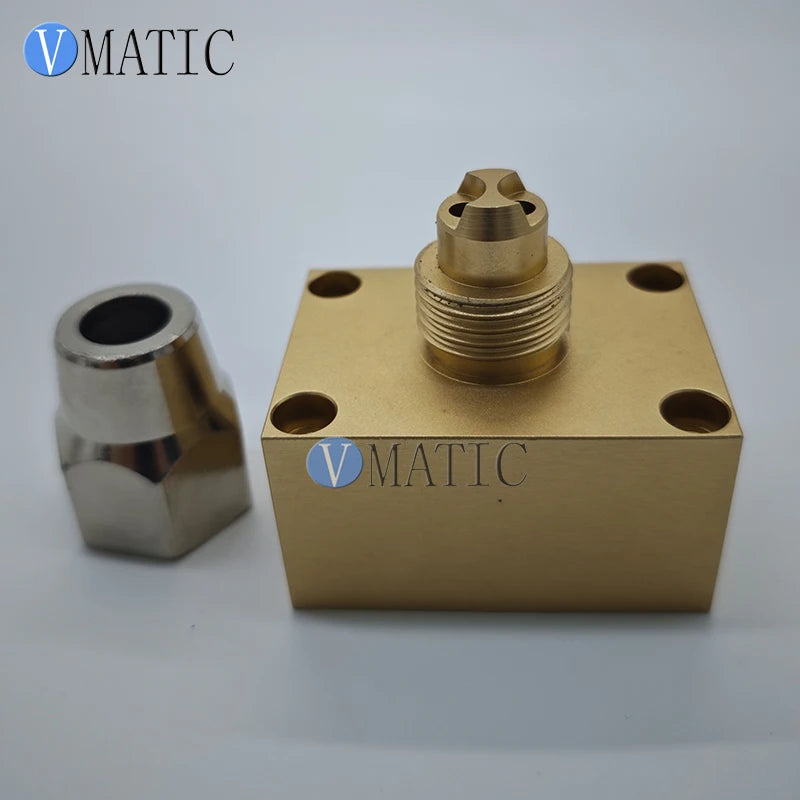 Big Flow Pneumatic AB Liquid Glue Adhesive Dispensing Suck Back Double Cylinder Valve Accessory Valve Heads Part Only