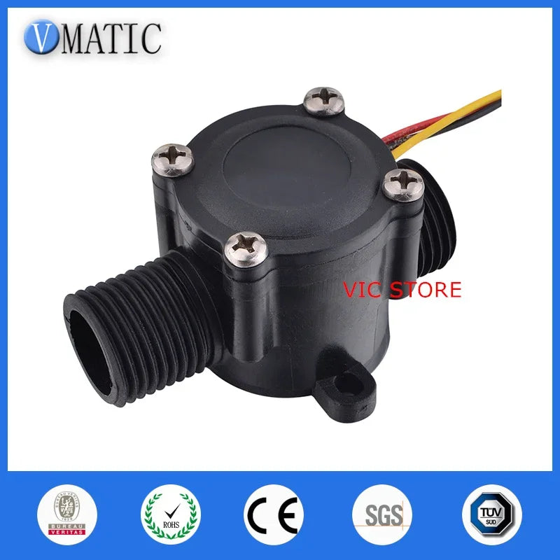 Free Shipping Hall Sensor Measure The Liquids Electronic Water Micro Liquid Flow Sensor VCA168-8