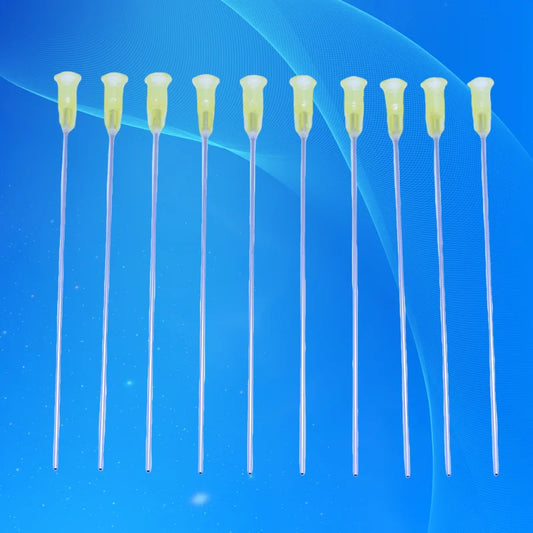 ‌10PCS 20G 100mm Blunt Dispensing Needles | Non-Sterile Stainless Steel Tips / Industrial Free Shipping‌ ﻿