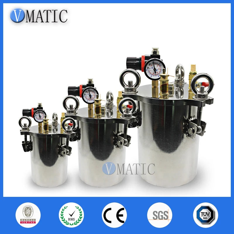 High Quality 4L Chinese Manufacturer Stainless Steel Glue Dispensing Pressure Tank/Pressure Container
