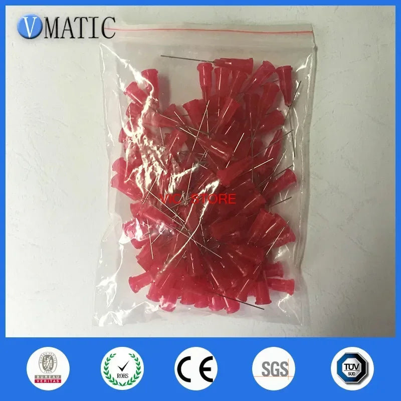 Precision Dispensing Needles 25G×25mm | Grade Tips with Luer Lock