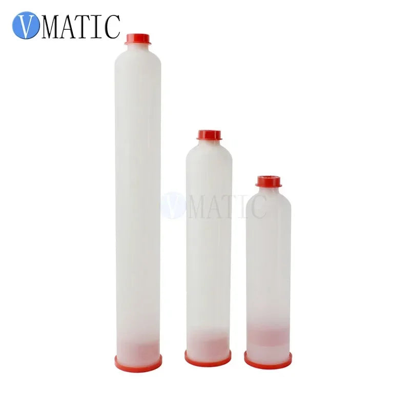 Free Shipping 6OZ Dispensing Syringe Include Piston, End Cover And Tip Cap Plastic Dispenser Cartridge