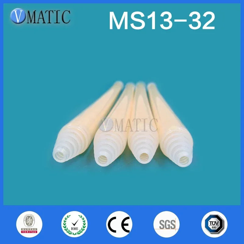 ‌Industrial Static Mixer MC/MS13-32 | Dual-Cartridge Epoxy Nozzles (Yellow PTFE Core) Free Shipping‌