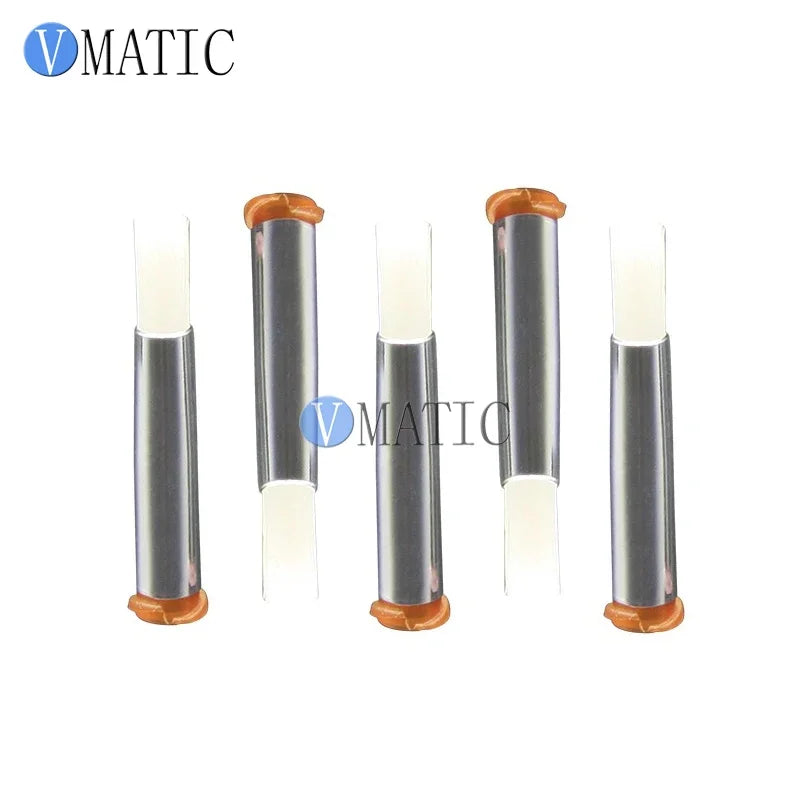 Free Shipping 15G Needle Brush Double Screw Thread Needles Efd Soft Brush Needle Round Mouth Dia 5mm