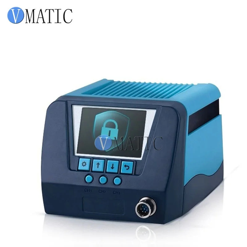 BK60/90 LED Soldering Station, Adjustable Temperature Soldering Iron Kit for Phone Repair, Industrial Home Use, Desoldering