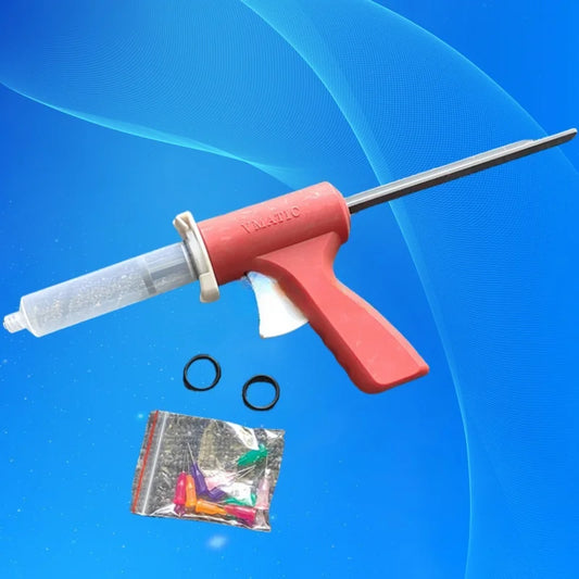 ‌30ml Precision Caulking Gun Kit | 3-in-1 Ergonomic Design with Syringe & Nozzles for Electronics/Auto/DIY Fast Ship‌