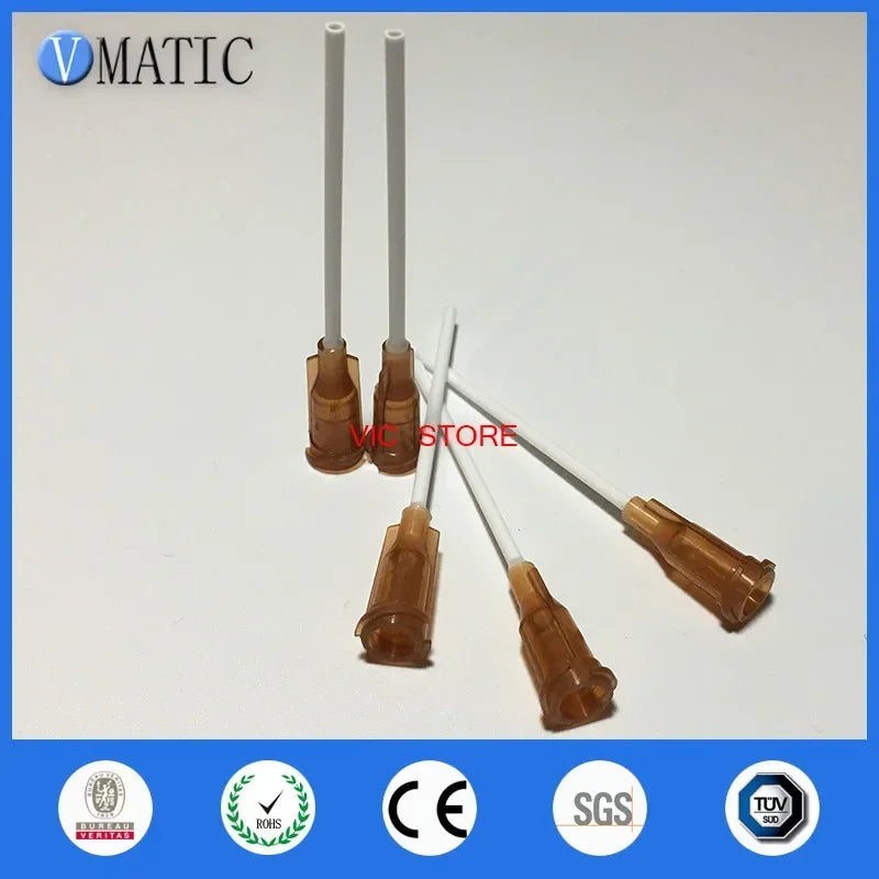 Free Shipping 100pcs 15G 1" Inch PP Flexible Dispensing Needles