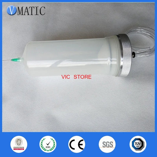 Free Shipping Thickening Explosion Proof Luer Lock Dispenser Syringe Tips Fountains 500cc 500ml Dispensing Syringe Cones Piston