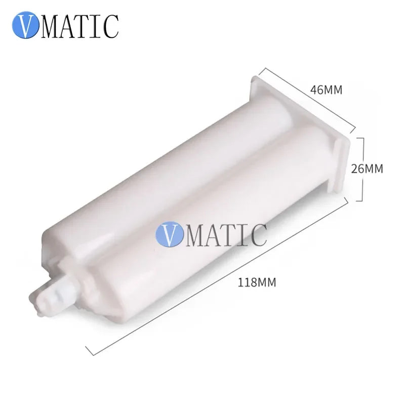 Free Shipping Two Component 50ml/cc Cartridge 1:1 For Dispensing Gun