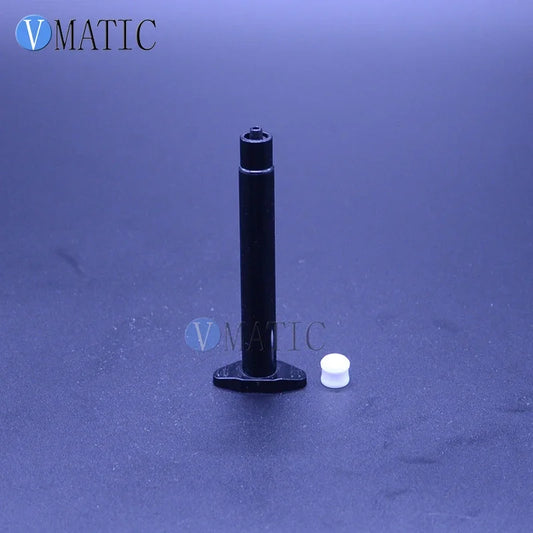 Free Shipping 3cc/ 3ml Black Glue Dispensing Pneumatic Syringe Barrel With Piston & Cover