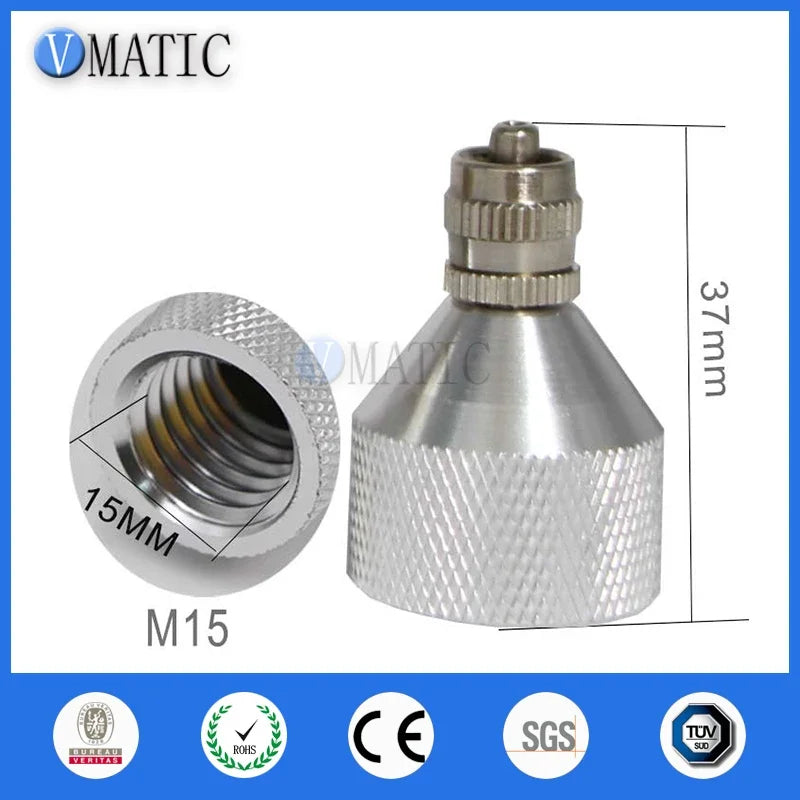Free Shipping 300/330cc Silicone Tube Switch Head M15M21 Luer Lock Fittings Connector