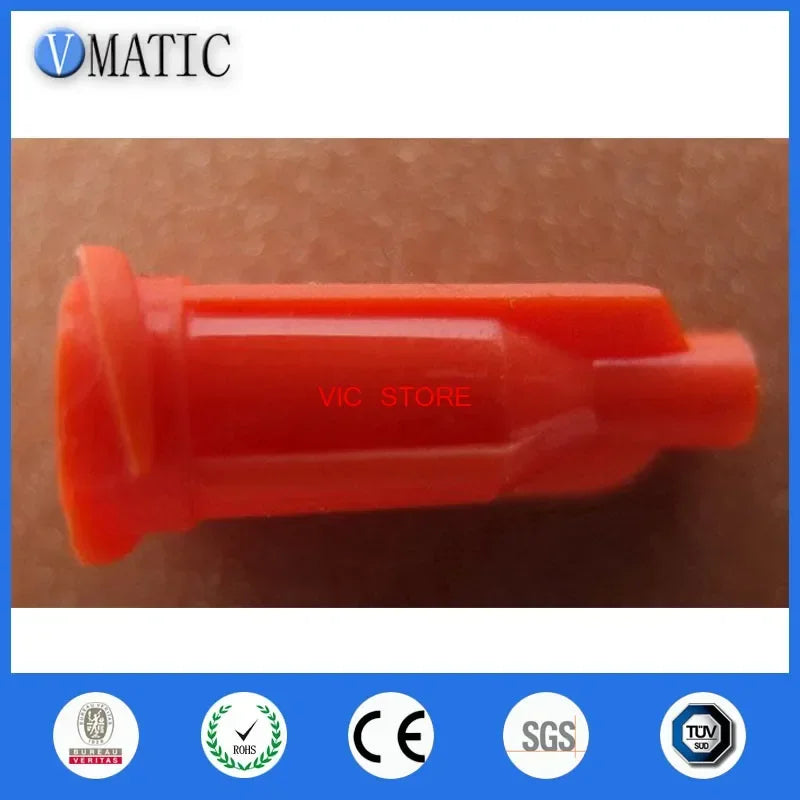 Free Shipping 1000Pcs American Style Glue Dispensing Syringe Tip Cap/ Stopper