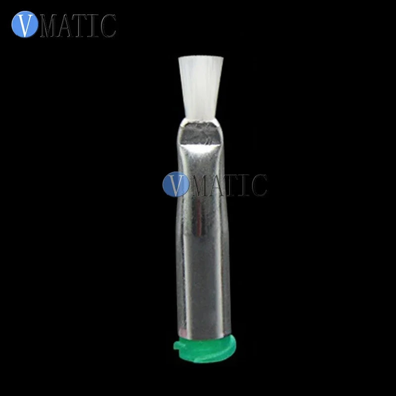 ‌10Pcs 18G-27G Luer Lock Dispensing Needle | 3mm Flat White Brush Tip / Electronics (Anti-Drip) Free Shipping‌
