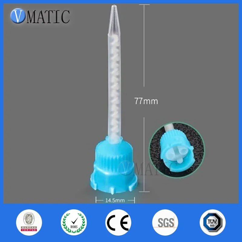 Free Shipping Ab Mixing Tube Spiral Core MB3.2-16S 1: 1 Glue Nozzle Mixture Disposable Static Mixer