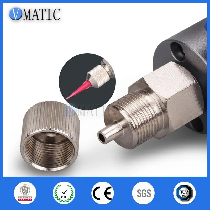 Free Shipping High Precision Double Acting Thimble Single Fluid Dispensing Small Pneumatic Valve