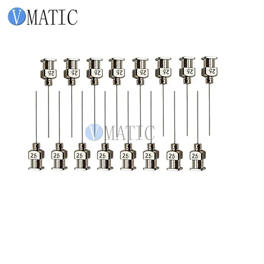 ‌25Gx1" Precision Dispensing Needles 12pcs | EFD-Grade Stainless Tips for Microelectronics Free Shipping‌