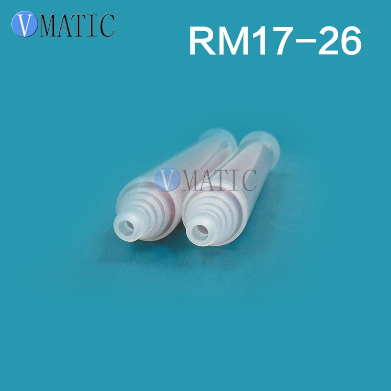 Free Shipping Plastic High Quality 5Pcs Resin Static Mixer MR17-26 Mixing Nozzles For Duo Pack Epoxies