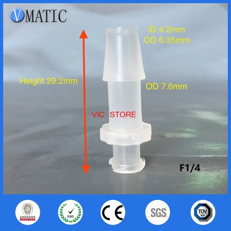 Free Shipping Plastic Female Male Joint Fast Fittings Adapter Pipe Air Hose Connector 10 Pcs