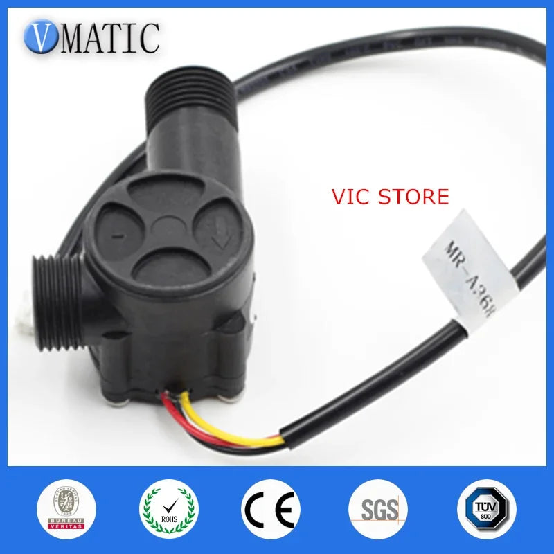 Free Shipping VCA368-2 Oem Pp Material Electronic Water Flow Volume Sensor